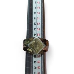 Vitaly Gold-Plated Men’s Ring – Stainless Steel